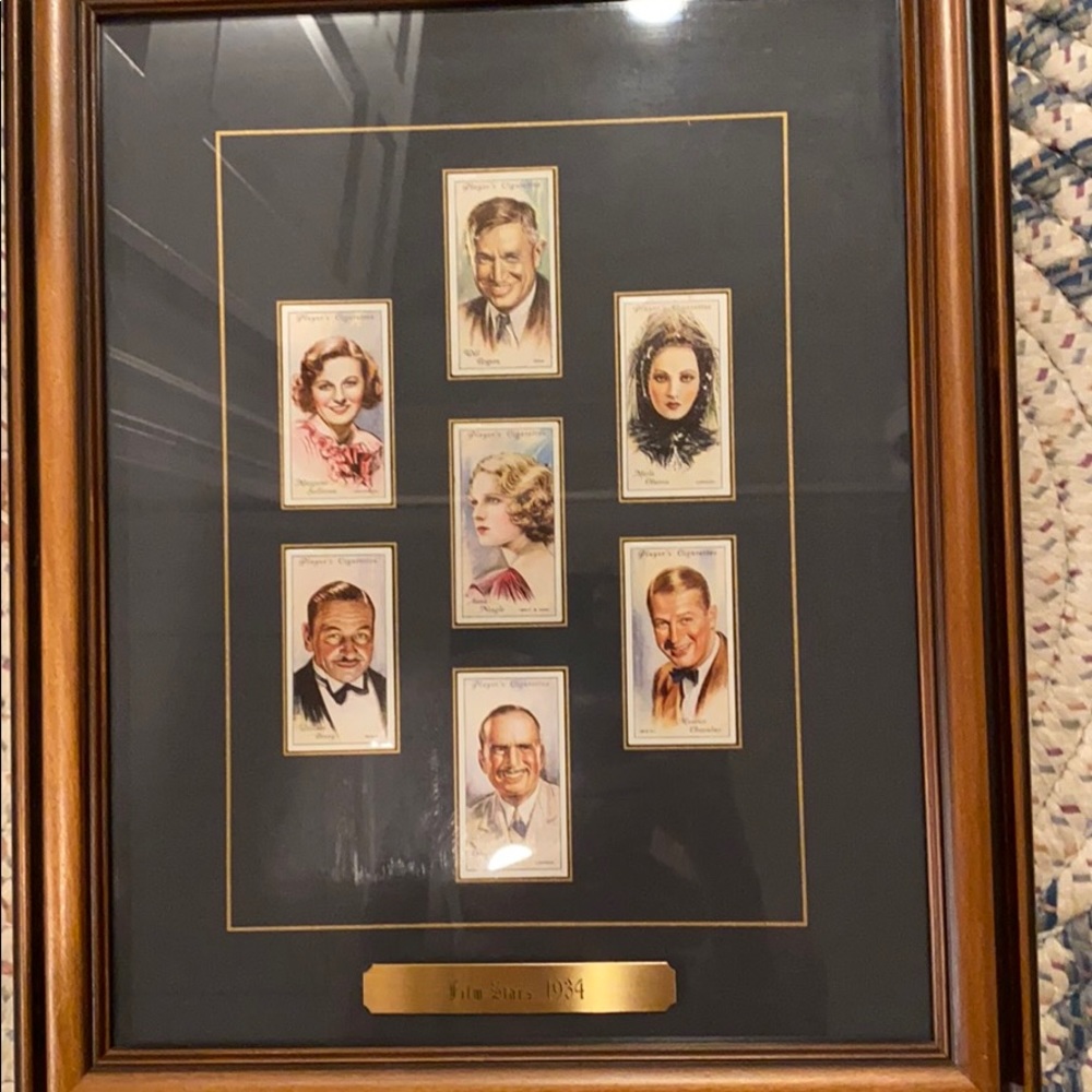 RARE COLLECTABLE MATTED CIGARETTE CARDS RARE & OLD FIRM